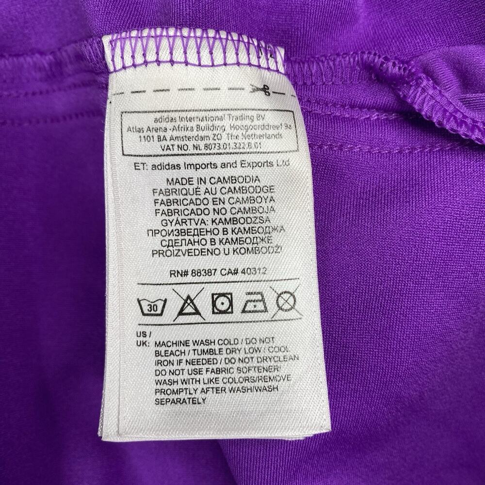 Adidas ClimaCool Womens XL Skort Purple Pull-On Stretch Skirt Short Golf Tennis - Picture 9 of 10